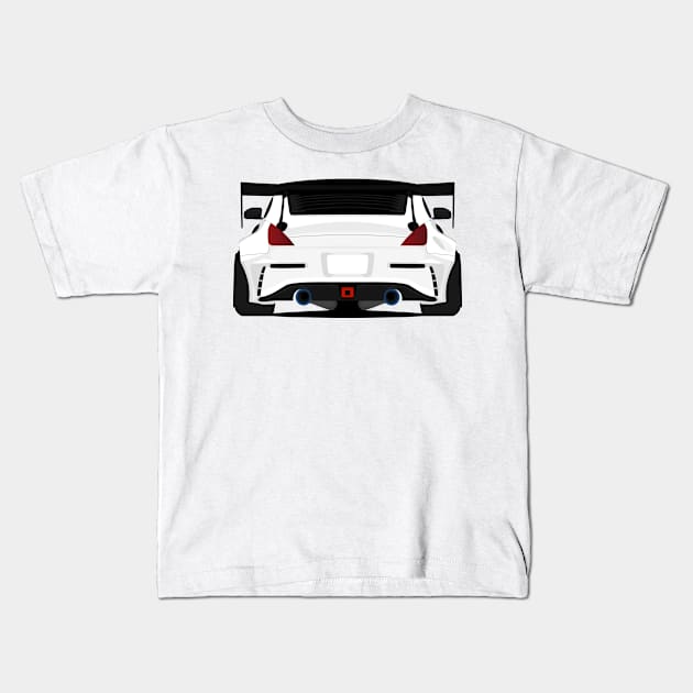 350Z WHITE Kids T-Shirt by VENZ0LIC